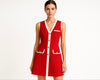 Crimson – Red Women's Occasion Dress